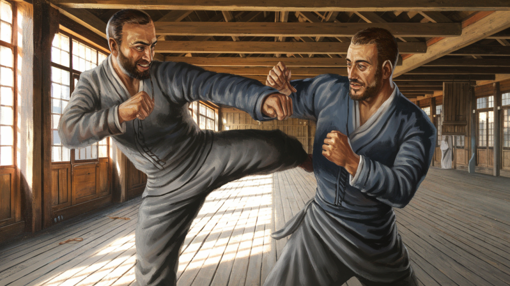 an oil painting style artwork of a histo uIe9h7bnRBWje37v3zIaow AJHEOGQKRsOxdCGB4hHZ5w