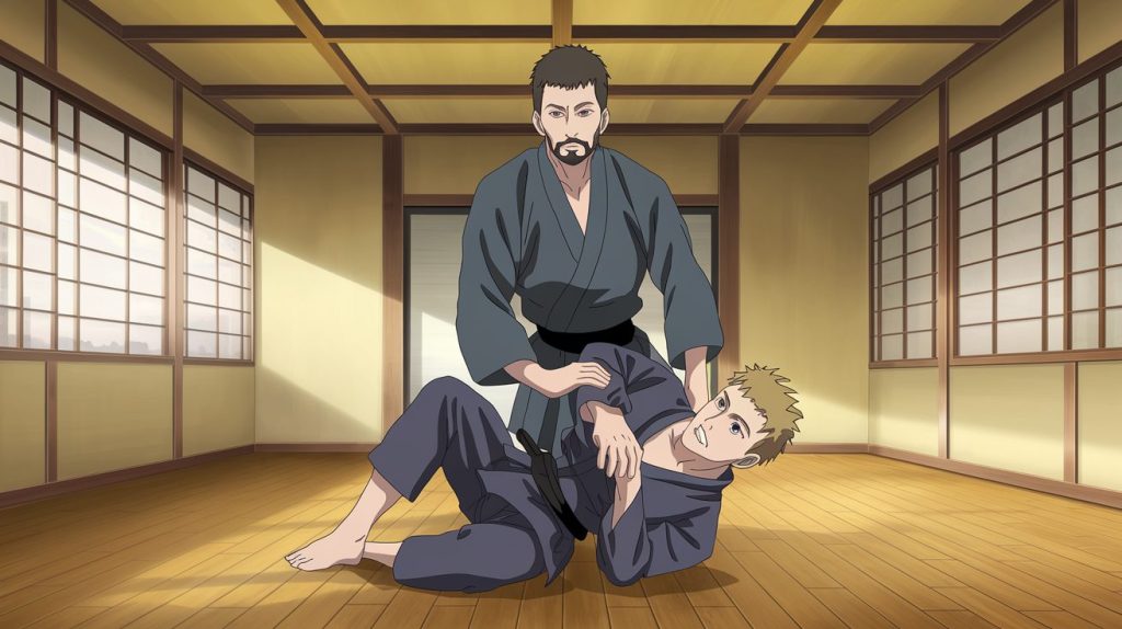 an anime style medium shot of a japanese 5GYrK4ReRCSVwAs0eWYTmQ 21JZXW dSgyB2YUMFxYpPg