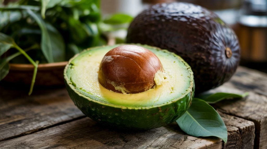 close up of perfectly sliced avocado wit OjetGO7S CnKEwo2jGeg M8GatKGFRMmYCZ7n0VKCzg