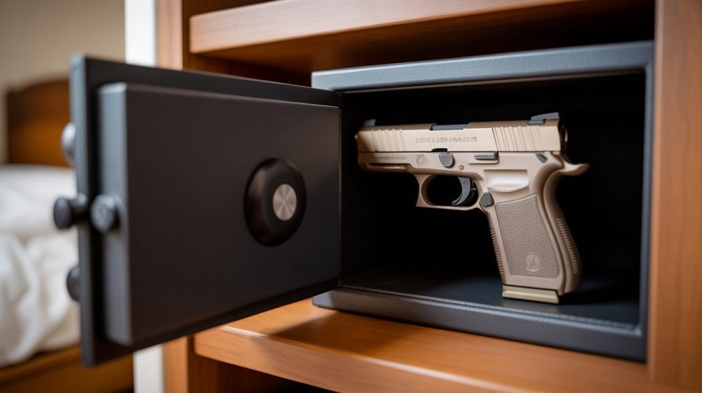 three quarter view of a compact handgun cyMvyXuySVC9iRvJpGTvuw ur8gD56WQMiwH3fzc6sF1w 1